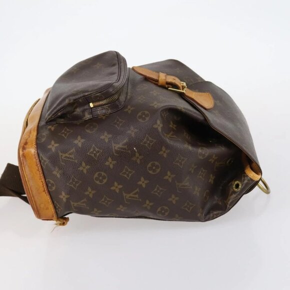 LOUIS VUITTON Monogram Montsouris GM Backpack - Picture 3 of 15